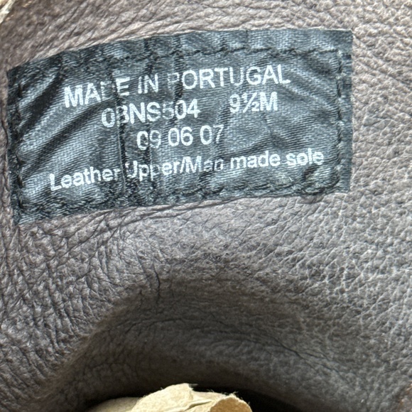 L.L.Bean Women’s 9.5 Combat Boots Brown Leather Lace Up Hiking Trail Durable - Picture 8 of 8